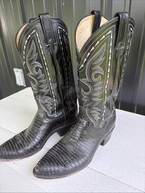 Dan Post leather cowboy boots